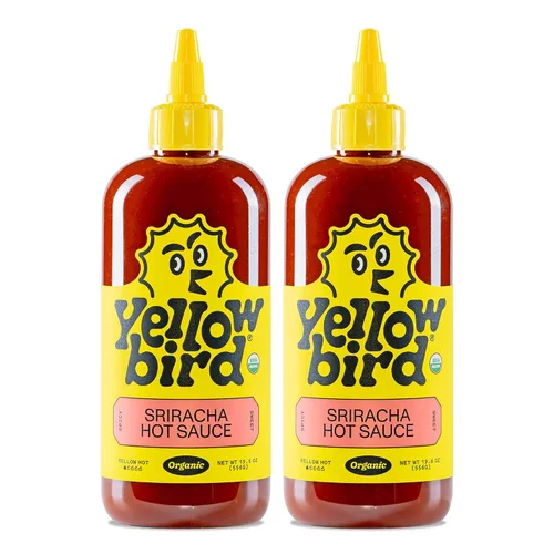 Vista 22 de Yellowbird® Salsa picante orgánica de habanero 9.8 oz. Tamaño para despensa
