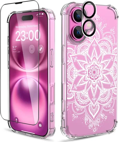 Vista 31 de Funda para iPhone 13 y iPhone 14 (6.1 pulgadas), funda protectora delgada de poliuretano termoplástico suave a prueba de golpes, bonito