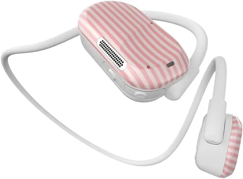 Vista 14 de Auriculares Purity Air de oído abierto - Auriculares inalámbricos Bluetooth de conducción de aire con micrófono dual para iPhone/Android - Comodidad