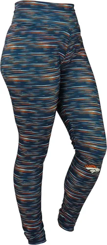 Vista 115 de Zubaz NFL Mallas para mujer de longitud completa de cintura alta básica 1.0