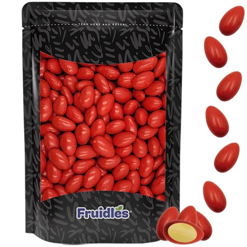 Vista 6 de Fruidles Vibrantes almendras de caramelo Jordan con un revestimiento de azúcar dulce, certificado Kosher Parve (1 libra, azul oscuro)