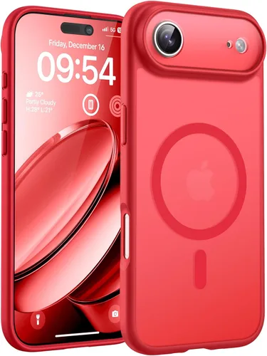 Vista 29 de TOCOL Funda para iPhone 11, compatible con Magsafe, protección completa de cámara, imanes integrados, protección contra caídas, funda translúcida