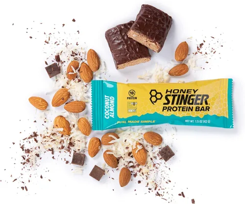Vista 3 de Barra proteínica Miel Stinger Peanut Butta 1,5 onzas (paquete de 15).