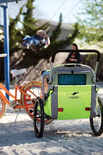 Vista 2 de COPILOT Kit de conversión de remolque y cochecito de bicicleta