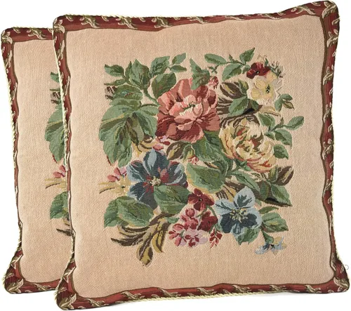 Vista 16 de Tache Home Fashion Funda de almohada 16 x 16 Down The Chimney