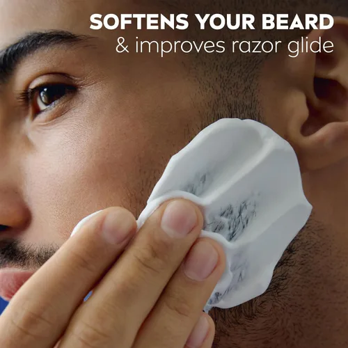 Vista 4 de NIVEA MEN - Espuma de afeitado sensible con vitamina E, extractos calmantes de manzanilla y hamamelis, paquete de 6 latas de 7 onzas