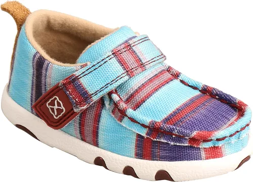Vista 2 de Twisted X Boots Infant Hooey Serape Multi Driving Moc Casual Shoe