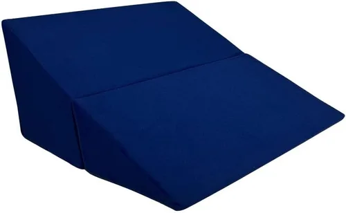 Vista 10 de AMiNA Almohada de cuña de cama – Almohada plegable de cuña de 7 pulgadas para dormir, almohada Gerd, reflujo ácido, apnea del sueño, almohada