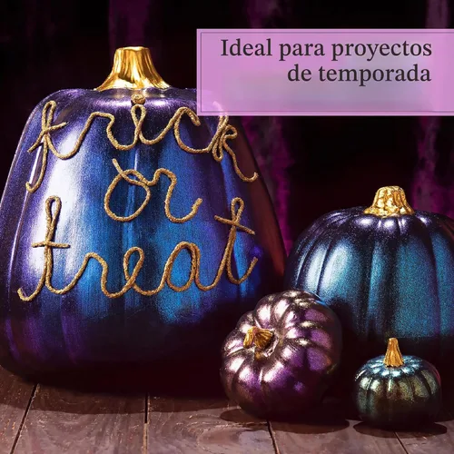 Vista 7 de FolkArt Pintura acrílica multisuperficie de esmalte de libélula (2 onzas), 44384, azul-verde-dorado Azul-Verde-Oro