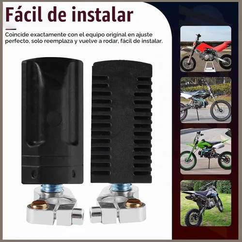 Vista 5 de Estriberas de descanso para 43 cc, 47 cc, 49 cc, Pocket Pit Dirt Bike Mini Moto Quad ATV Kids Minimoto
