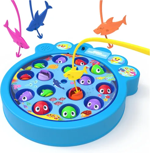 Vista 3 de Spin Master Cardinal Games 6054916 Baby Shark Gone - Juego de pesca, multicolor, a partir de 4 años