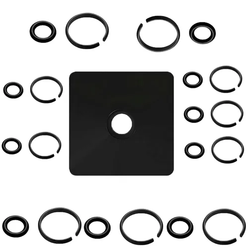 Vista 11 de Anillo de retención de impacto (10+10) 1/2" y 3/8" Anillo de fricción