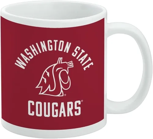 Vista 123 de Abilene Christian Wildcat Taza de café de cerámica, tazas de regalo novedosas para café, té y bebidas calientes, 11 onzas, color blanco