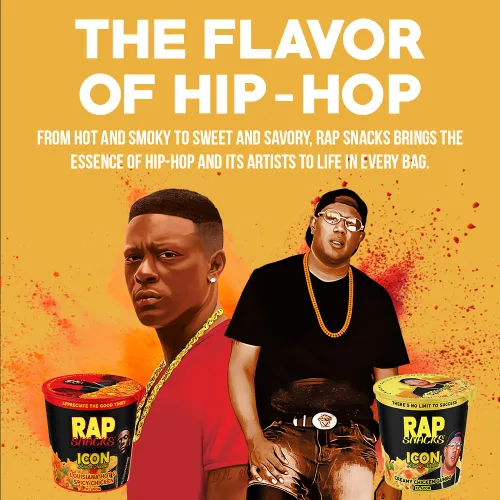 Vista 7 de Rap Snacks Creamy Chicken Gumbo ICON Ramen Fideos Master P-Pack de 12