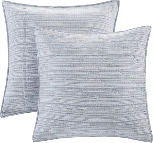 Vista 11 de Harbor House Maya Bay Euro Sham, 26 x 26 pulgadas, azul