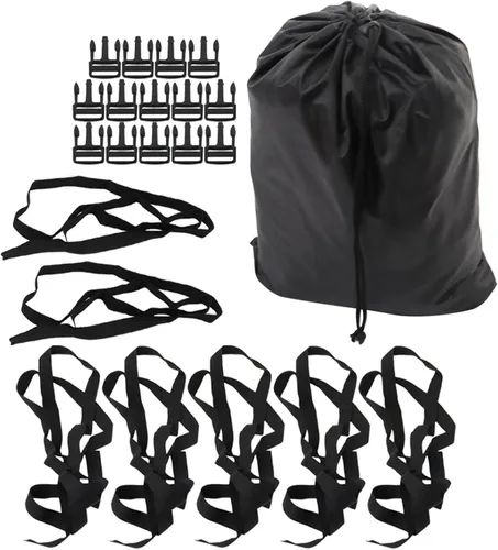 Vista 2 de AGANS RainMan S - Funda para barco de grado marino 210D - Resistente al agua, apta para remolque, reemplazo para barco Jon - Negra, longitud de 12