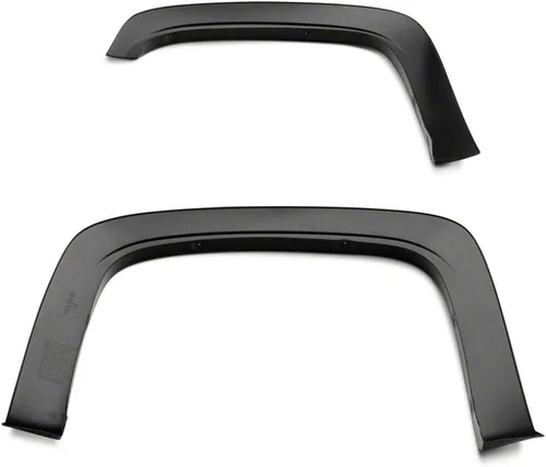 Vista 9 de Duratek Guardabarros estilo OEM Mejora de protección de arco de rueda de polipropileno duradero Acabado negro mate Compatible con Silverado