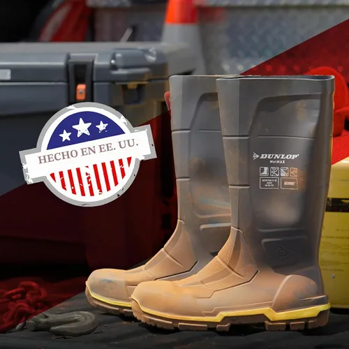 Vista 6 de DUNLOP Acifort MetMAX - Botas de protección metatarsiana para hombre