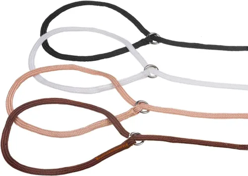 Vista 6 de Show Slip Collar – Collar de perro de conformación – Perfecto para cachorros pequeños a perros grandes – Collar de perro de diseño para el hogar