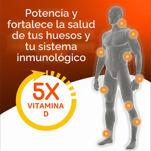 Vista 3 de X RAY Triple Action Suplemento Alimenticio para mejorar la salud de las articulacionescon vitamina D, 60 tabletas