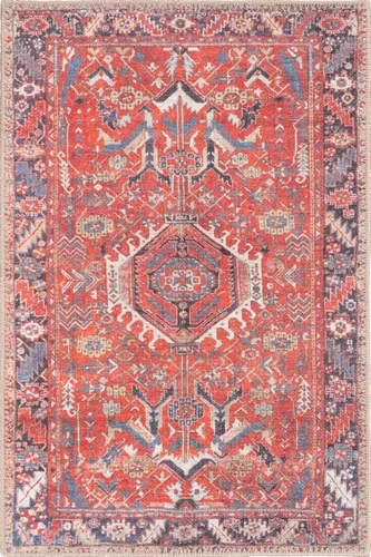 Vista 226 de GLN Rugs Traditional Collection - Alfombra de felpilla lavable a máquina, tradicional lavable, antideslizante, alfombra de felpilla de pelo corto