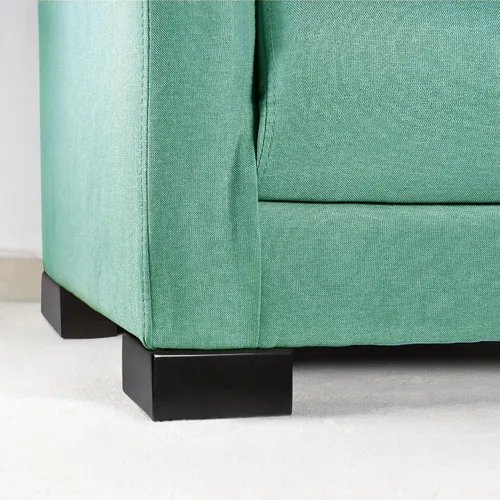 Vista 7 de Patas de madera maciza para muebles, elevadores de cama en forma de L, patas de muebles para sofá, sillón, cómoda, gabinete, mesa, pies de sofá