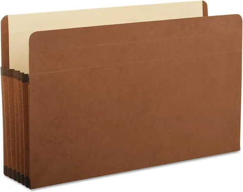 Vista 3 de Pendaflex Paquete de 5 bolsillos reciclados reforzados de alta calidad (85565) - Tamaño legal con expansión de 5 14 pulgadas