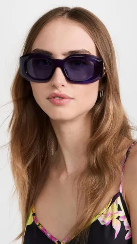 Vista 2 de Versace Women's Narrow Rectangle Sunglasses