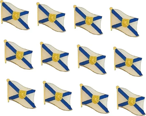 Vista 2 de Pines de solapa de bandera canadiense de provincia y territorio, corbata esmaltada y insignias de alfiler para todas las provincias y territorios