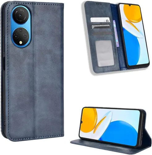 Vista 10 de Funda para BLU Bold N2, funda de piel sintética para BLU Bold N2, funda para BLU Bold N2 5G N0050UU Funda de piel sintética negra Negro