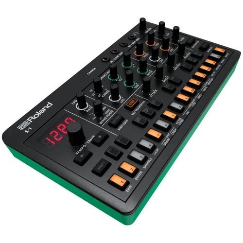 Vista 7 de Roland AIRA Compact S-1 Tweak Synth Micro polisintetizador ultraportátil con herramientas avanzadas Control de sonido D-Motion