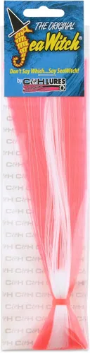 Vista 104 de C&H Lures Señuelos de Pesca Sea Witch - Originales Desde 1959, Faldas de Nylon Revelan Cabeza con Peso, 15 Colores, 8 Pesos de Cabeza, Señuelo