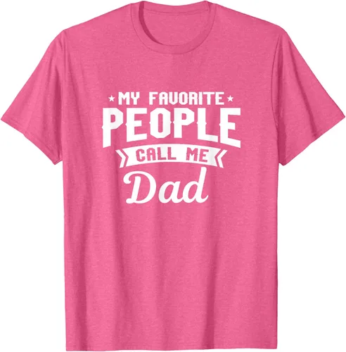 Vista 34 de My Favorite People Call Me Dad - Camiseta divertida, Negro, S