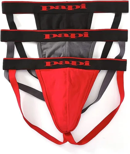 Vista 7 de Papi suspensorio para hombre 705910 Negro