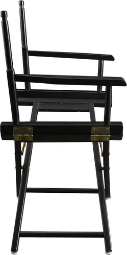Vista 5 de Casual Home silla de director de 18 pulgadas, únicamente armazón, Madera, Negro