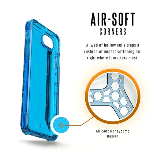 Vista 4 de URBAN ARMOR GEAR [UAG iPhone 8/iPhone 7/iPhone 6s [pantalla de 4.7 pulgadas] Plyo pluma-ligera resistente [glaciar] funda militar para iPhone