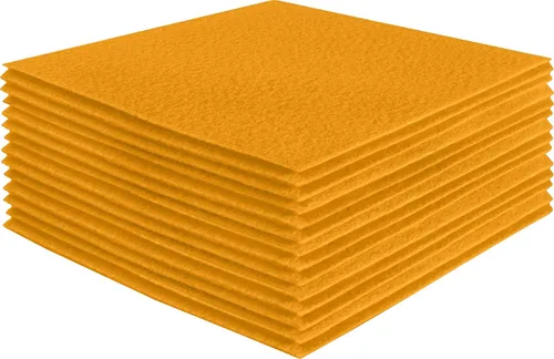Vista 63 de FabricLA Hojas de fieltro acrílico para manualidades, cuadrados de fieltro precortados suaves de 4 x 4 pulgadas (3.9 in x 3.9 in), utiliza hojas