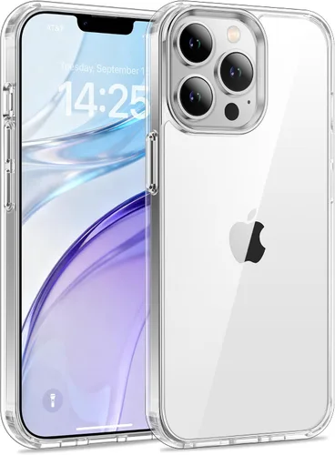 Vista 20 de USLAI Funda para iPhone 11, antiamarilleo, transparente