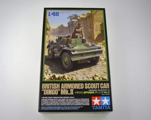 Vista 4 de Tamiya Modelos British Dingo II Blindado Scout Car