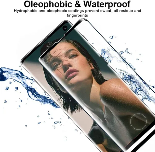 Vista 5 de Protector de pantalla para OnePlus 10 Pro templado Galss, KJYF [2 unidades] alta transparencia [dureza 9H] [sin burbujas] Película protectora