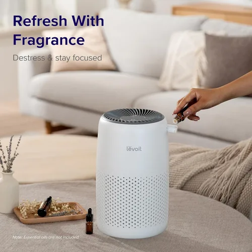 Vista 7 de Levoit Purificadores de aire para el hogar, dormitorio, oficina, 1095 pies cuadrados, motor de 45 W, 3 filtros, eliminan el olor a polvo y humo
