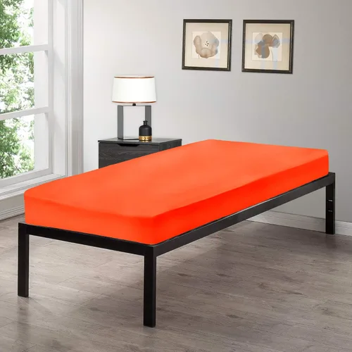 Vista 7 de Gilbins Sábana bajera ajustable tamaño cuna de 30 x 75 pulgadas, hecha de algodón, perfecta para literas de campamento, caravanas, camas