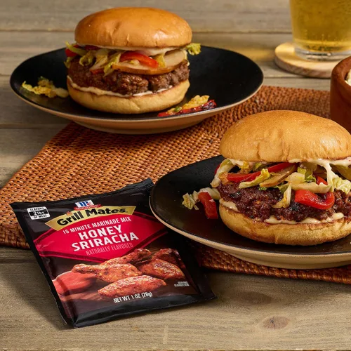 Vista 5 de McCormick Grill Mates Honey Sriracha - Mezcla de adobo de miel, 1 onza