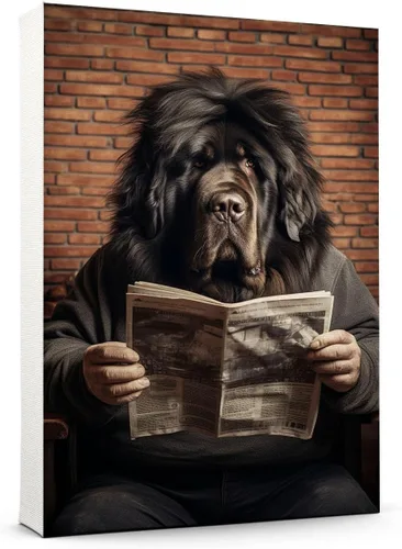 Vista 91 de Thuan Affenpinscher - Póster de lienzo con tus fotos, arte de pared para decoración del hogar, regalo conmemorativo para amantes de las mascotas