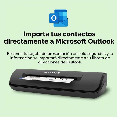 Vista 3 de Ambir Escáner de tarjetas de visita ImageScan Pro 667 con tarjeta de visita AmbirScan para PC con Windows y MAC