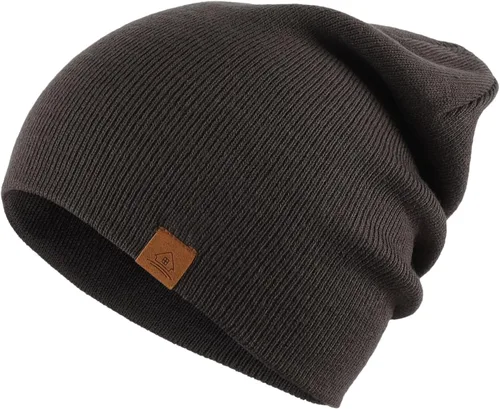 Vista 3 de Home Prefer Gorro de invierno de punto cálido para niños y niñas