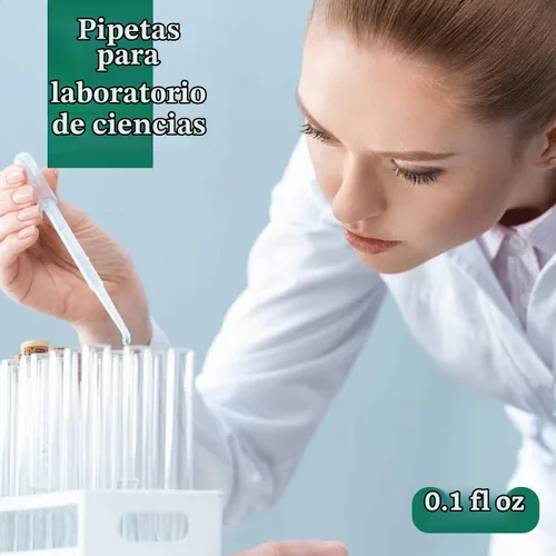 Vista 4 de moveland Pipetas de plástico desechables, 3 ML, goteros graduados, alta calidad para transferir aceite esencial para herramienta de maquillaje