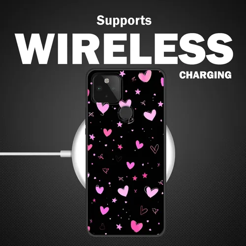 Vista 445 de Funda delgada para Google Pixel 4 XL, funda delgada de silicona de TPU suave a prueba de golpes para Google Pixel 4 XL, astronauta Galaxy