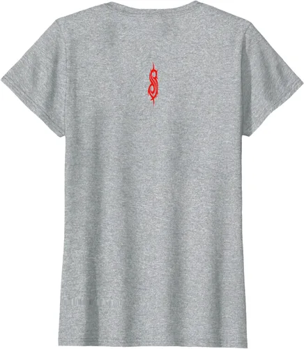 Vista 67 de Slipknot Tribal Calavera playera, niños 12, Rojo