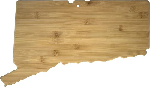 Vista 42 de Tabla para cortar y servir modelo Alabama de Totally Bamboo, de bambú 100%, para cocina y entretenimiento, Alabama, Marrón